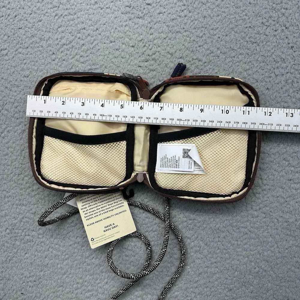 NWT Kavu 192-480-0003 Safety Cove Case Sedona Range Rope Bag H20 Resistant Purse